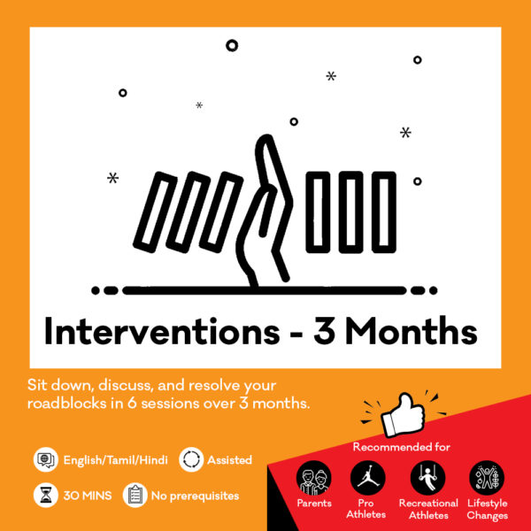 Intervention – 3months